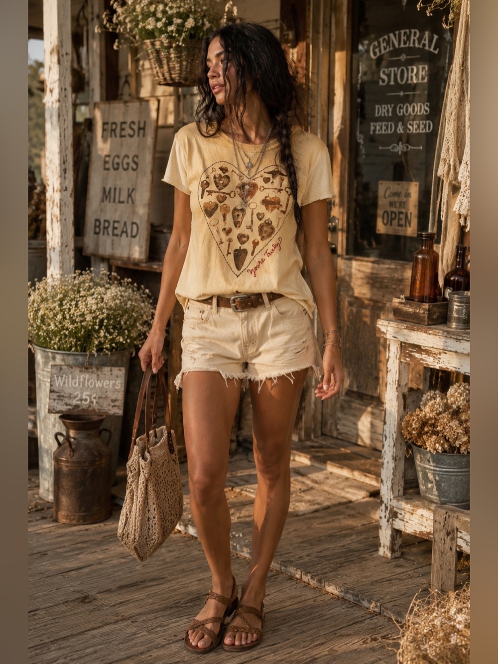 We The Free Key to My Heart Tee